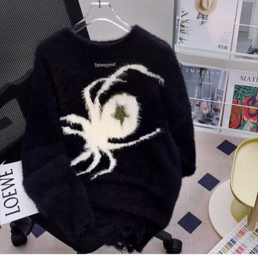 Oversized Couple Sweater – Autumn & Winter Japanese Streetwear